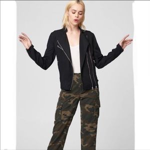COPY - New BLANKNYC Black Woven Moto Jacket